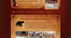 Desktop Screenshot of creeksidegeneralstore.com